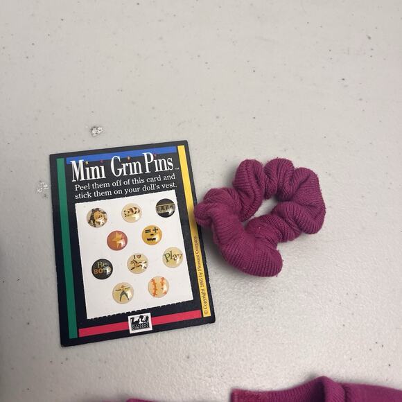 American Girl 1995 Pleasant Co Jean Vest & Legging Outfit 7 Pc Lot Vintage 1995 - Picture 6 of 16